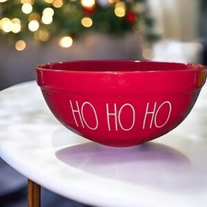 NEW Rae Dunn HO HO HO Mixing Bowl